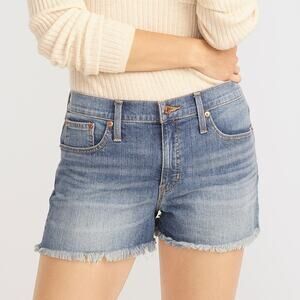 J.CREW Mid-rise denim short in Squash wash Size 28 casual summer spring